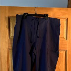 Lot of 2 Women’s Navy Scrub Pants